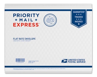 Priority Mail EXPRESS (1 to 2 Days) Shipping Upgrade for Domestic EXPRESS Delivery - Add on to Existing Order