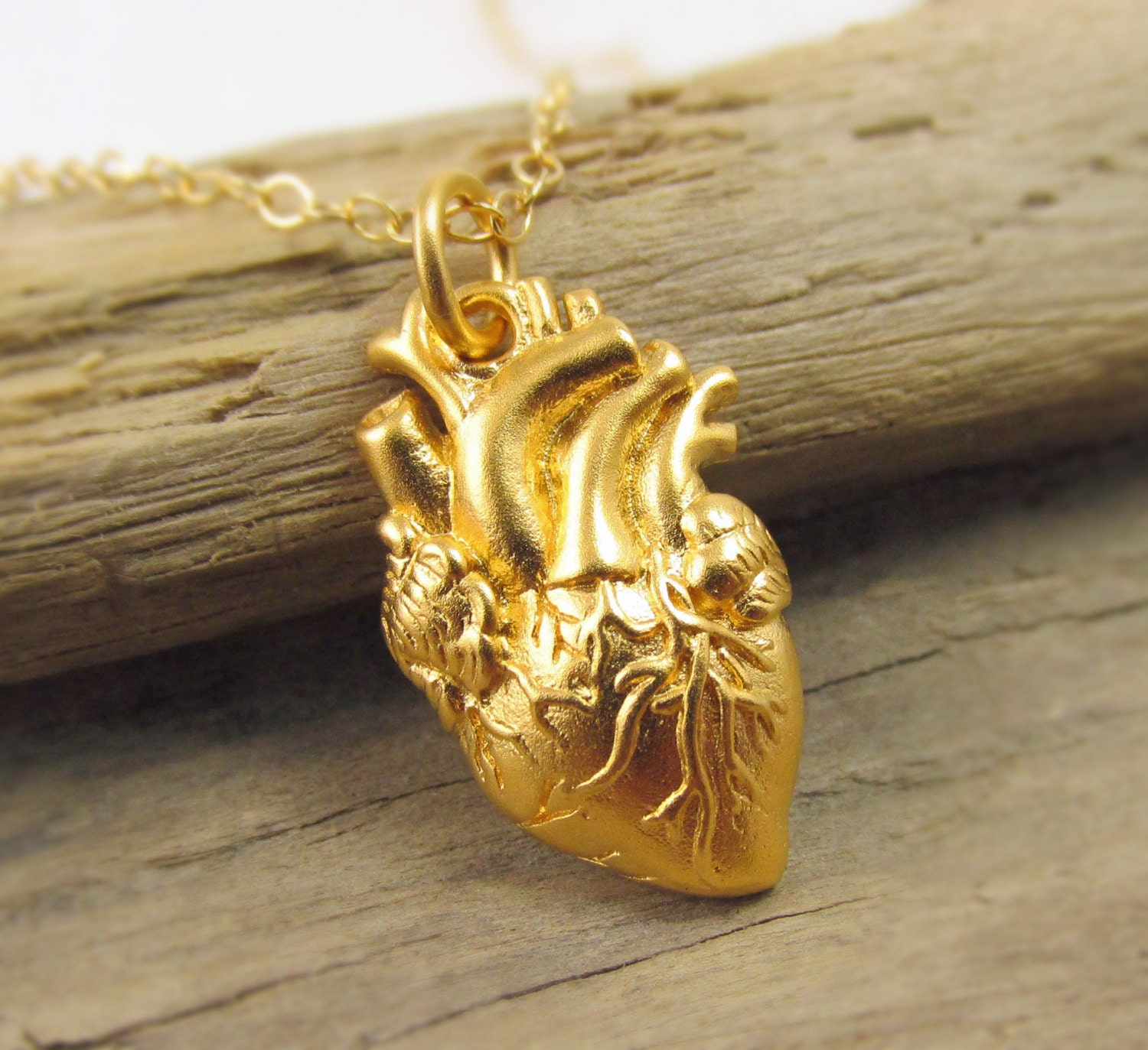 Anatomically Correct Heart Pendant