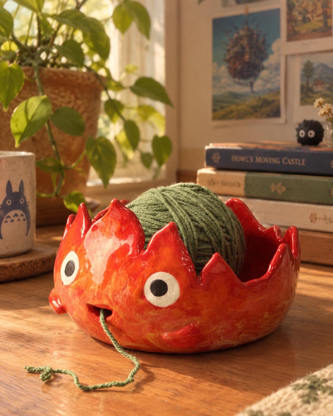 Calcifer bowl - Etsy 日本