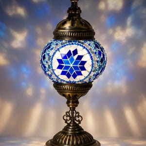 Turkish mosaic lamp - Etsy 日本