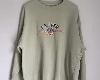 Vintage US Open Golf 2003 Olympia Fields Sweatshirt Crewneck - tag L, fits XL