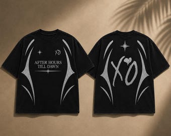 Camiseta rediseñada del concierto de The Weeknd XO