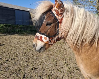 Maschera antimosche per pony in miniatura e Shetland con motivi