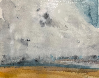 Landschaft | Original-Aquarellgemälde | Kunstwerk Nr. 947