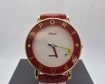 Striking Vintage unique  Premia GOLF Unisex Quartz Sports Watch.
