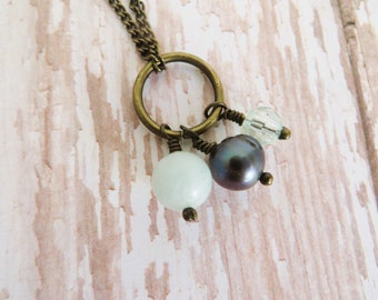 Storm at Sea Necklace