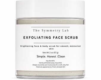 Scrub viso esfoliante - The Symmetry Lab