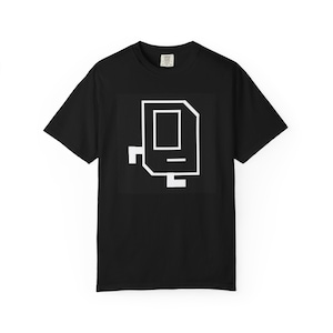 Karel Python Symbol Schwarz T-Shirt | Minimale Tech Grafik