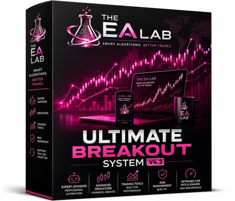 Ultimate Breakout System MT5 EA | XAUUSD Gold Trading Robot (digital ...