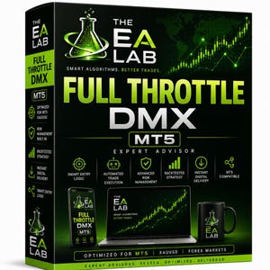 Volgas DMX MT5 EA | Krachtige goudhandelrobot | XAUUSD-expertadviseur | MetaTrader 5 downloaden