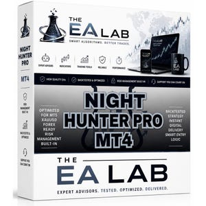 Night Hunter Pro MT4 Expert Adviser | Automatisierter Forex-Trading Bot (Digitaler Download)