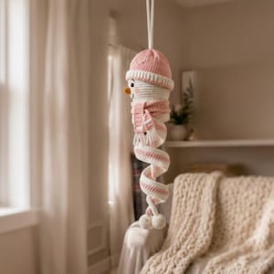 Crochet Spinning Snowman Pattern PDF, Christmas Amigurumi Ornament, Twister Snowman Crochet Tutorial, Hanging Holiday Decor 
Snowman Crochet Pattern PDF, Christmas Amigurumi Ornament, Spiral Hanging Decor Tutorial, Instant Download 
Crochet Spinning Snowman Pattern PDF, Christmas Amigurumi Ornament, Twister Wind Spinner Crochet Tutorial, Hanging Holiday Decor