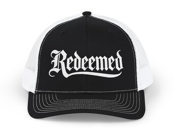 Redeemed Trucker Cap | Embroidered Mesh Snapback