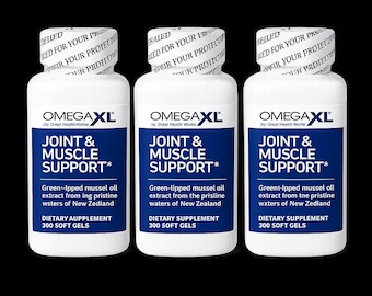 Omega XL 300 Softgels (3 Pack) – Green Lipped Mussel Oil Supplement