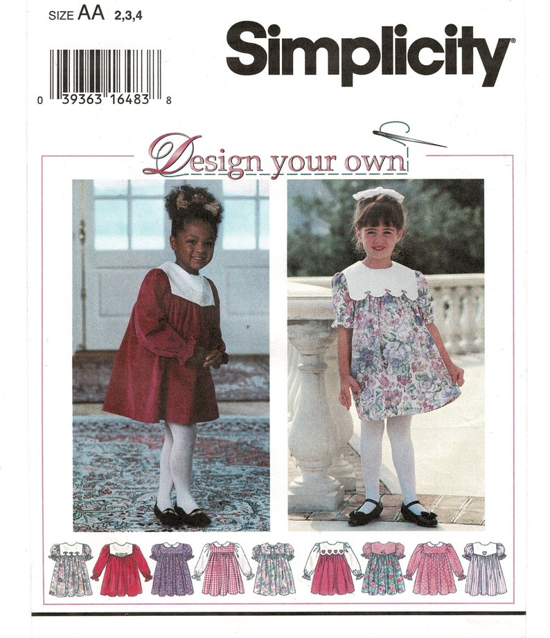 Toddler GIRLS Many SIMPLICITY Choose Your Pattern! UNCUT