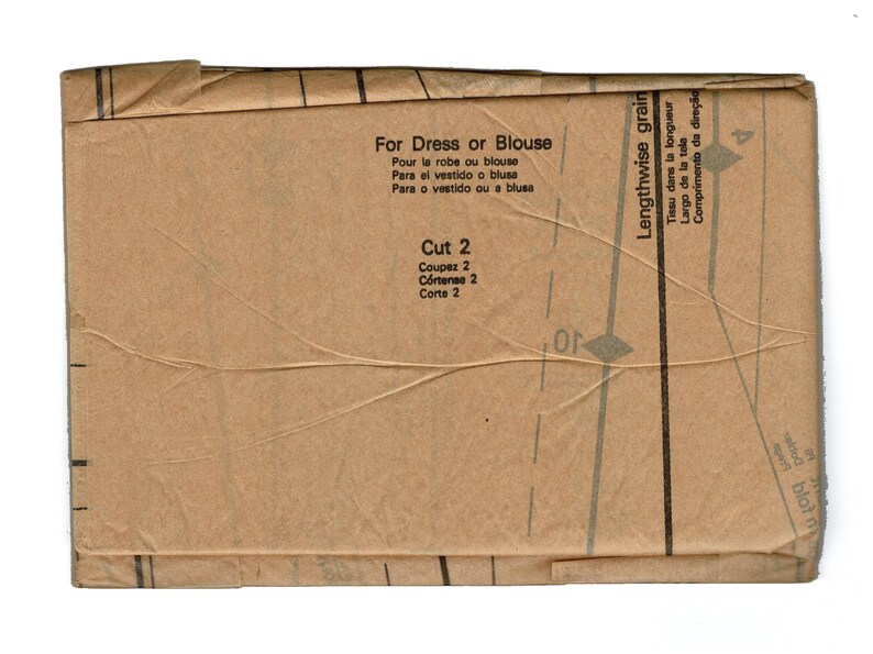 Mccalls 2364 Vneck Blouse, Skirt & Slim Dress Sewing Pattern, Women