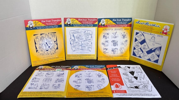 Aunt Martha’s Hot Iron Transfers