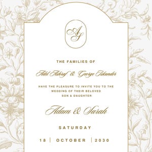 Classy Save the Date!