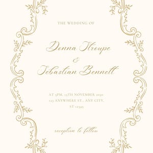 Classy Save the Date!