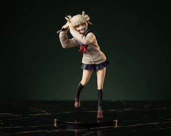 Figura de Midoriya Izuku de My Hero Academia (versión oscura) de 11 cm / Estatua de anime de Dark Deku / Coleccionable de la versión villano de MHA