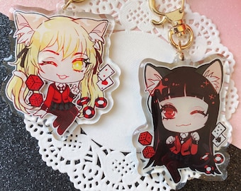 Kakeguri Kitty Acrylic Keychains