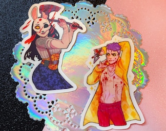 Dead by Daylight - Clear 3in Stickers