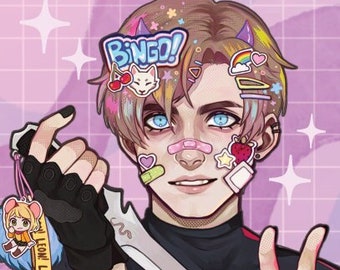Leon Kennedy *MINI PRINT*