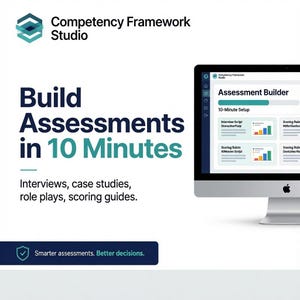 Fähigkeitsrahmen Studio | HR-Vorlage | Toolkit zur Entwicklung von Leitern | Rollendesign-System | Excel Vorlage