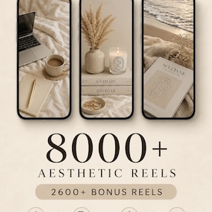 8000+ Faceless Reels Bundle, Viral Templates, MRR PLR Digital Marketing (Bonus Reels)