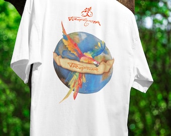 Tropitour T-Shirt, Latina 4eva Album T-Shirt, Karol G Tropicoqueta: Unisex Baumwoll-T-Shirt