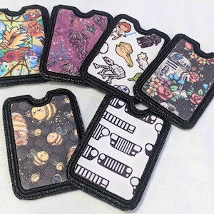 Printed Vinyl Gift Card Holder/Card Wallet