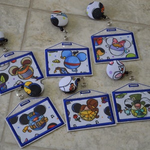 Mouse Heads I-Spy Badge Holders with Free Badge Reel