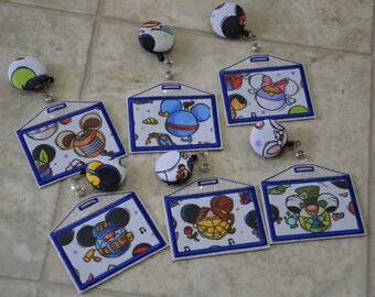 Mouse Heads I-Spy Badge Holders with Free Badge Reel