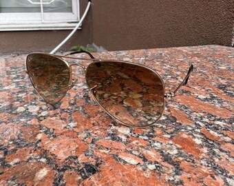 Ray Ban Sunglasses Gold Aviator Men’s