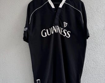 Vintage Guinness T-shirt Rugby Ierland Bier