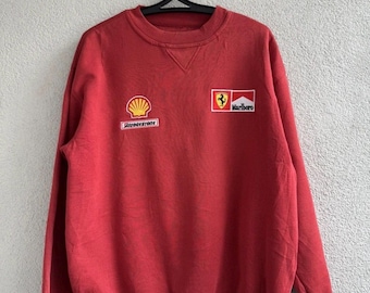 Vintage Ferrari Bridgestone F1 Renn-Sweatshirt