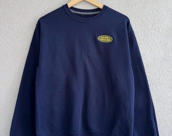 Vintage Land Rover Embroidered Sweatshirt Racing