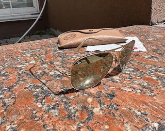 Ray Ban Solglasögon Aviator Classic Guldmetall