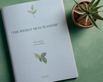 Weekly Meal Planner Printable | Grocery List, Organizer PDF | Italian and English Version