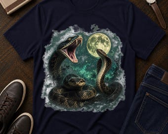 Schlangen der mondhellen Nacht: Drei mystische Schlangen, T-Shirt