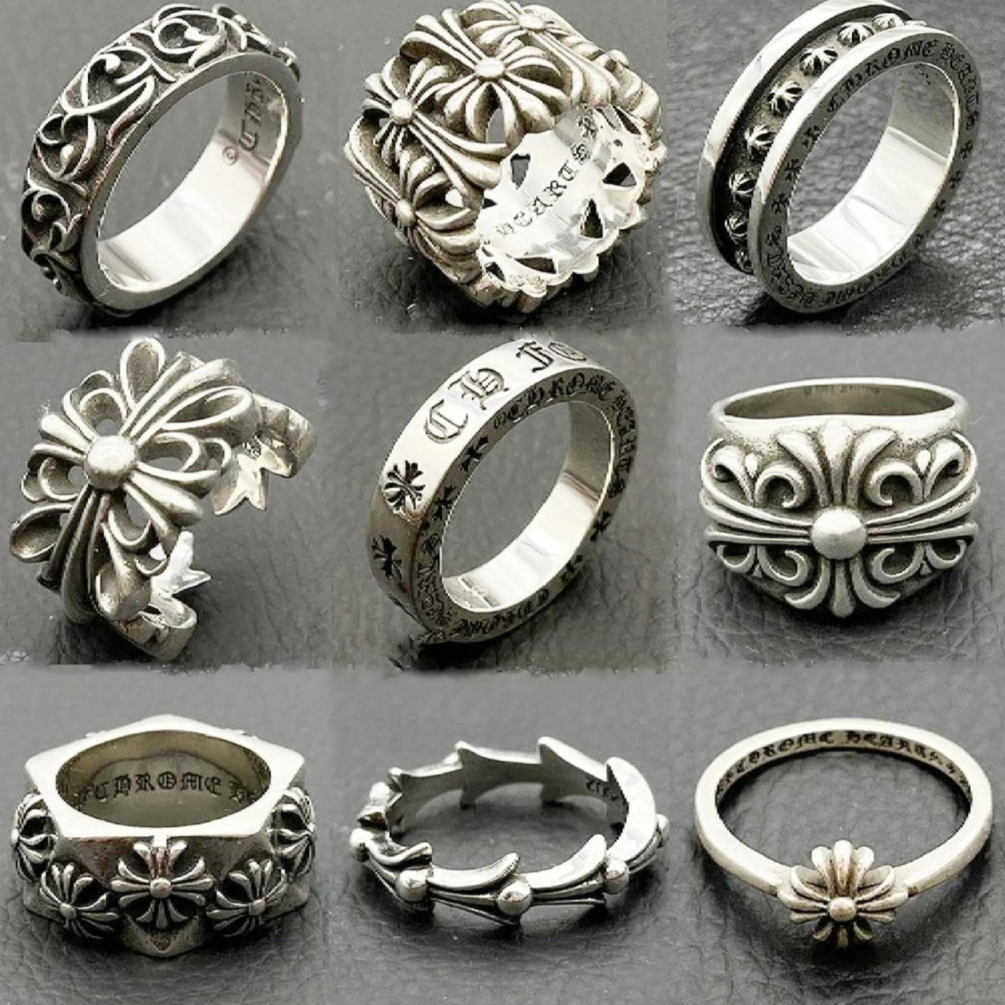 Chrome hearts ring - Etsy 日本