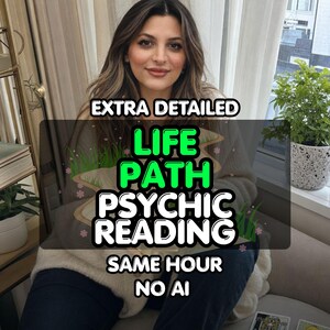LIFE PATH In Depth Psychic Reading - Stress Relief Predictions and Problem Solving Reading