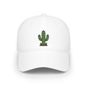 Broderad Saguaro Cactus-keps | Lågprofilsbasebollkeps