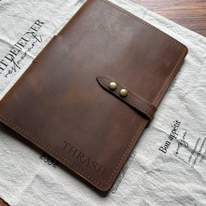 Gepersonaliseerde kaft voor schrijfblokken/notitieboekjes: A5 B5 A4 Moleskine boekhoezen
