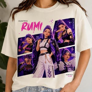 Rumi Huntrix PNG, Anime Clipart, Kpop Demon Hunters PNG, Digital Download image 2