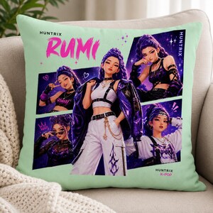 Rumi Huntrix PNG, Anime Clipart, Kpop Demon Hunters PNG, Digital Download image 7
