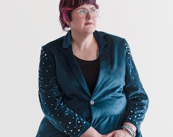 Teal Grace Blazer