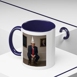 Trump photo in Dunce Cap image 13
