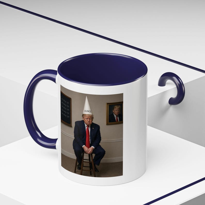 Trump photo in Dunce Cap image 13