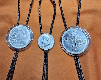 Unique Coin Bolo Tie